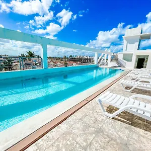 Hotel Rooftop Pool Dukassi Sol Caribe Beach Bavaro Club & Spa Punta Cana